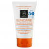 Apivita suncare light texture face cream with sea lavender and propolis SPF30 - Солнцезащитный легкий крем для лица с кермеком и прополисом