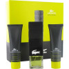 Lacoste Challenge - Подарочный набор (EDT75+A/SH50+S/G50)