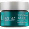Lirene Moisture and Nourishment Smoothing and Nourishing Cream - Регенерирующий крем с эффектом лифтинга "Алоэ и Масло Карите"