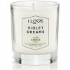 I Love Violet Dreams Candle - Ароматическая свеча "Фиалка"