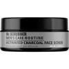 Mr.Scrubber Men's Care Routine Charcoal Face Scrub - Угольный скраб для лица