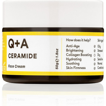 Купить - Q+A Ceramide Barrier Defence Face Cream - Защитный крем для лица с керамидами