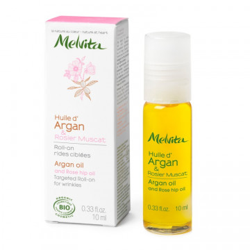 Купить - Melvita Roll-on Argan Oil and Rose Hip Oil - Масло арганы и шиповника