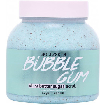 Купить - Hollyskin Shea Butter Sugar Scrub Bubble Gum - Сахарный скраб с маслом ши и перлитом