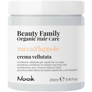 Купить - Nook Beauty Family Organic Zucca & Luppolo Crema Vellutata - Кондиционер для гладкости прямых и непослушных волос