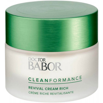 Купить - Babor Cleanformance Revival Cream Rich - Разглаживающий питательный крем против первых морщин