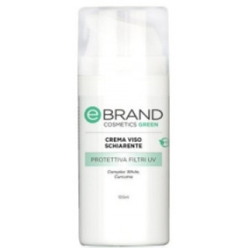 Купить - Ebrand Crema Viso Schiarente Protettiva - Крем против пигментных пятен с White-комплексом и куркумой