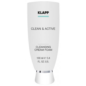 Купить - Klapp Clean & Active cleansing Cream Foam - Базовая очищающая крем-пенка