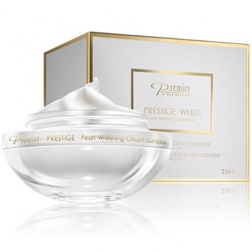 Купить - Premier Prestige White Pearl White Cream Complex - Жемчужный отбеливающий крем для лица SPF17