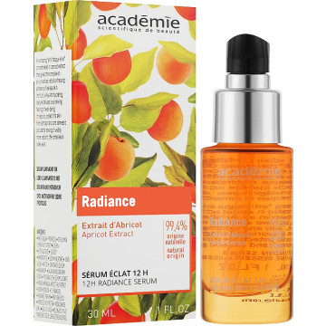 Купить - Academie Radiance 12H Serum - Абрикосовая сыворотка для лица "12 часов сияния"