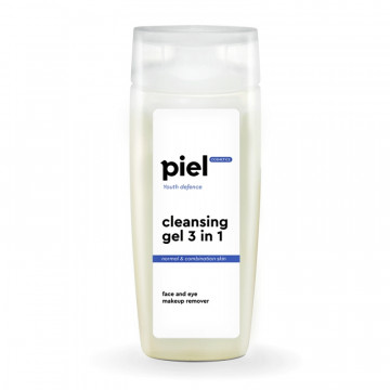 Купить - Piel Youth Defense Gel Demaquillant 3in1 Face And Eye Makeup Remover - Гель для снятия макияжа для нормальной и комбинированной кожи