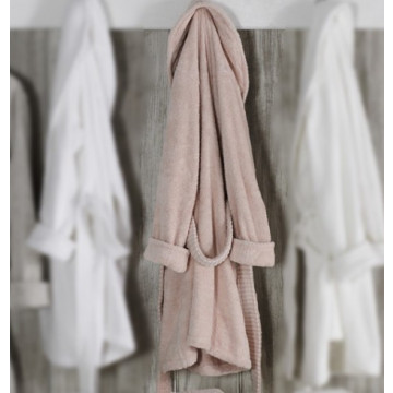 Купить - Ladinne Solid Blush (PUDRA) - Халат махровый розовый M/L