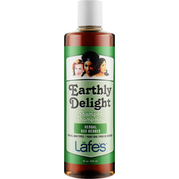 Купить - Lafe’s Earthly Delight Herbal Shampoo - Безсульфатный шампунь для волос "Травяной"