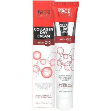 Купить - Face Facts Collagen Day Cream With Q10 - Дневной крем для лица с коллагеном и коэнзимом Q10