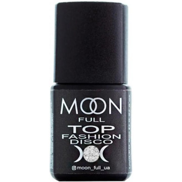 Купить - Moon Full Top Fashion Disco - Топ для гель лака, (без липкого слоя)