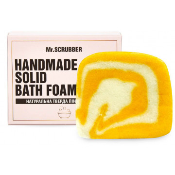 Купить - Mr.Scrubber Handmade Solid Bath Foam "Mandarin" - Натуральная твердая пена для ванны