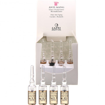 Купить - Capri Beauty Line Anti Aging Caviar and Retinol Phials - Ампульный концентрат с икрой и ретинолом