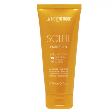 Купить - La Biosthetique Soleil Emulsion SPF 15 - Водостойкая солнцезащитная эмульсия SPF 15