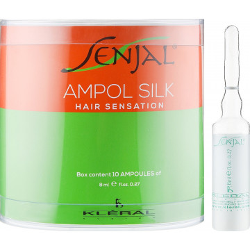 Купить - Kleral System Silk Senjal - Двухфазные ампулы для восстановления волос