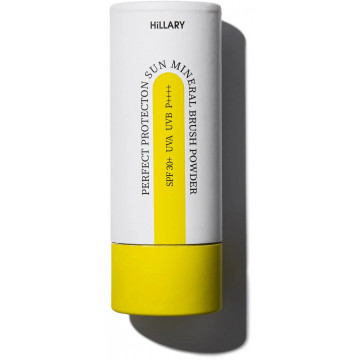 Купить - Hillary Perfect Protection Sun Mineral Brush Powder SPF30+ - Солнцезащитная минеральная пудра