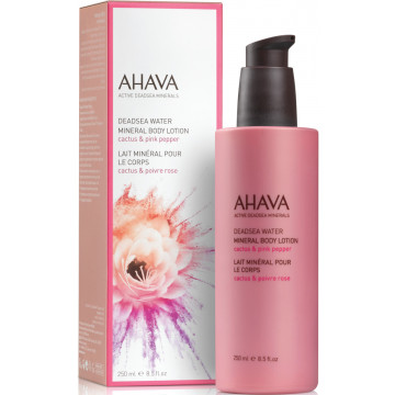 Купить - Ahava Deadsea Water Mineral Body Lotion Cactus & Pink Pepper - Лосьон для тела минеральный Кактус и Розовый перец
