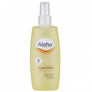 Купить - Aloha Sun Protection Clear Spray SPF 8 - Прозрачный солнцезащитный спрей 