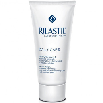 Купить - Rilastil Daily Care A.H.A. Facial Mask (exfoliating with alpha-hydroxyacids) - Маска с альфагидрокислотами для лица и зоны декольте