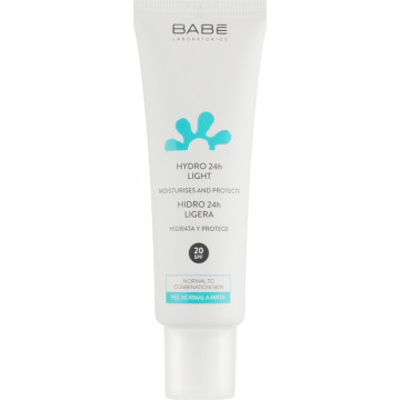 Купить - BABE Laboratorios Facial Line Hydro 24h Light SPF20 - Легкий крем для лица "24 часа увлажнения" с SPF 20