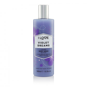 Купить - I Love Violet Dreams Body Wash - Гель для душа "Фиалковые мечты"