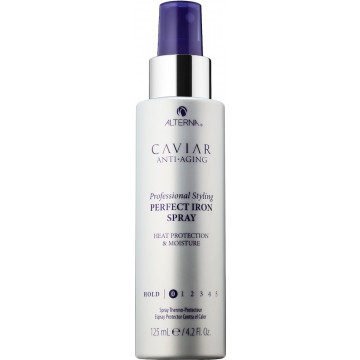 Купить - Alterna Caviar Anti-Aging Professional Styling Perfect Iron Spray - Термозащитный увлажняющий спрей для выпрямления волос с экстрактом черной икры