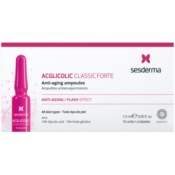 Купить - Sesderma Acglicolic Classic Forte Ampules - Ампулы с гликолевой кислотой сильные