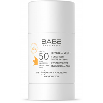 Купить - Babe Laboratorios Sun Protection Invisible Stick SPF50 - Солнцезащитный невидимый прозрачный стик для лица и тела