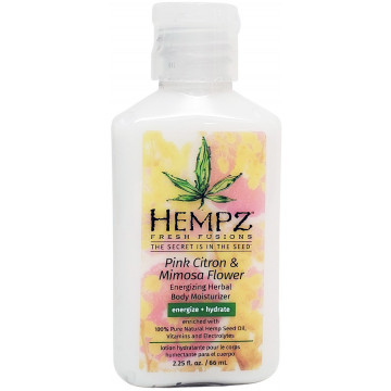 Купить - Hempz Fresh Fusions Pink Citron & Mimosa Flower Energizing Herbal Body Moisturizer - Молочко для тела "Розовый лимон-Мимоза"