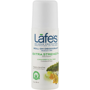 Купить - Lafe's Roll On Deodorant Extra Strength Coriander & Tea Tree - Роликовый дезодорант "Кориандр и чайное дерево"