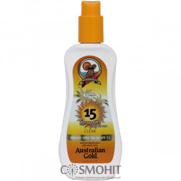 Купить - Australian Gold Spray Gel - Солнцезащитный спрей-гель SPF 15