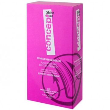 Купить - Concept Shine Curl Push Up Volume Bio Curl Former Kit - Набор для холодной перманентной завивки Прикорнейвой Объем для всех типов волос