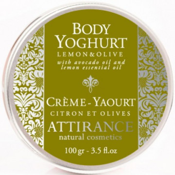 Купить - Attirance Lemon & Olive Body Yoghurt - Йогурт для тела Лимон и Олива