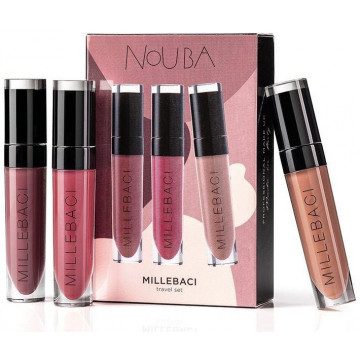 Купить - Nouba Millebaci Travel Naked Set - Набор стойких помад