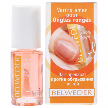 Купить - Belweder nail polish - Лак-препарат против обгрызания ногтей и кутикул