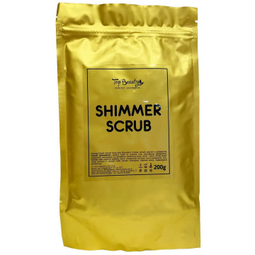 Купить - Top Beauty Shimmer Scrub - Кофейный скраб для тела с шиммером