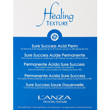 Купить - L'anza Healing Texture Sure Success Acid Perm - Набор для химической завивки волос