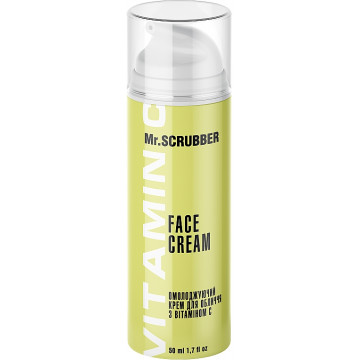 Купить - Mr.Scrubber Face ID. Vitamin C Face Cream - Омолаживающий крем для лица с витамином С