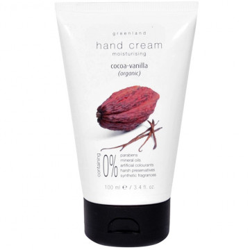 Купить - Greenland Less=More Hand Cream Cocoa-Vanilla - Крем для рук Какао-Ваниль