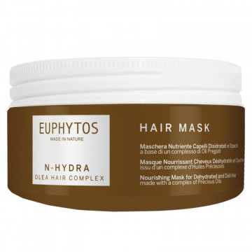 Купить - Euphytos N-Hydra Hair Mask 250 мл - Увлажняющая питающая маска для обезвоженных и тусклых волос