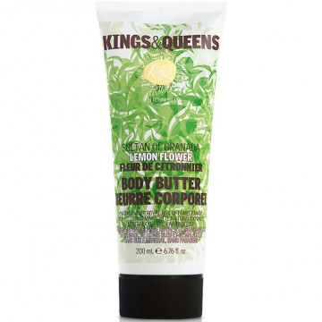 Купить - Kings & Queens Sultan of Granada Lemon Flower Body Butter - Крем для тела Султан Гренады цветы лимона