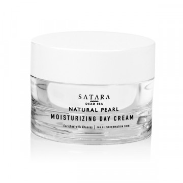 Купить - Satara Natural Pearl Moisturizing Day Cream - Дневной укрепляющий крем с витаминами