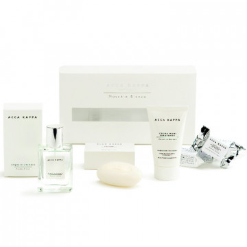 Купить - Acca Kappa White Moss Gift Set - Подарочный набор (EDC50+H/C75+SOAP50+B/T4x8)