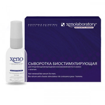 Купить - Xeno Laboratory Hair Renewal Bio-Serum For Men - Сыворотка биостимулирующая для предотвращения выпадения и возобновления роста волос у мужчин 4*30 мл