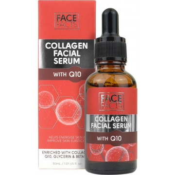 Купить - Face Facts Collagen Facial Serum With Q10 - Сыворотка для лица с коллагеном и коэнзимом Q10