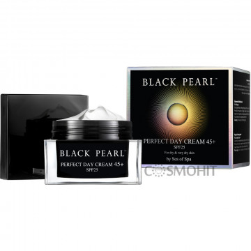 Купить - Sea of SPA Black Pearl Age Control Perfect Day Cream 45+ SPF25 - Омолаживающий дневной крем для сухой и очень сухой кожи